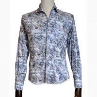 Graphic One Piece Collar Shirt