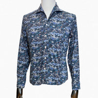 Graphic One Piece Collar Shirt