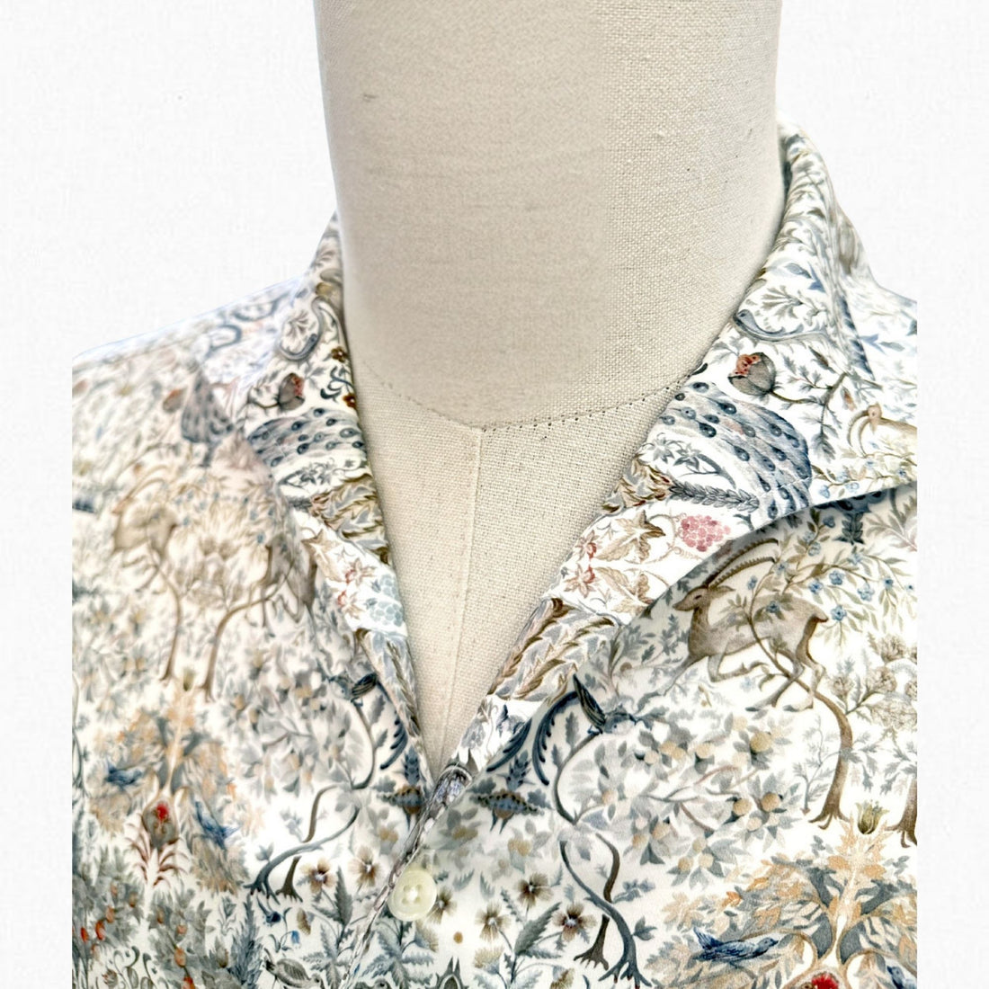 Graphic One Piece Collar Shirt