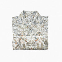 Graphic One Piece Collar Shirt