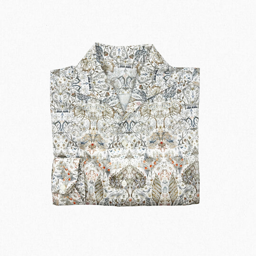 Graphic One Piece Collar Shirt