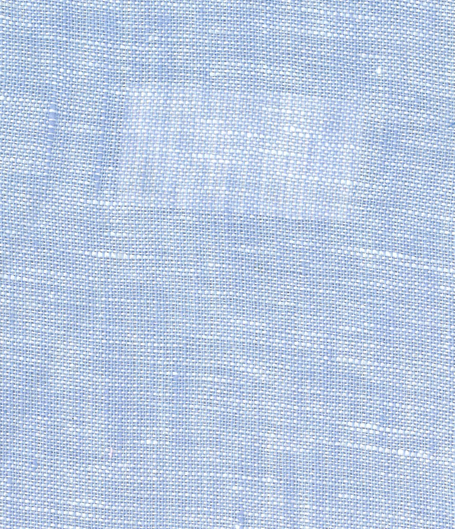 One Piece Collar Linen Shirt (Blue Tone)