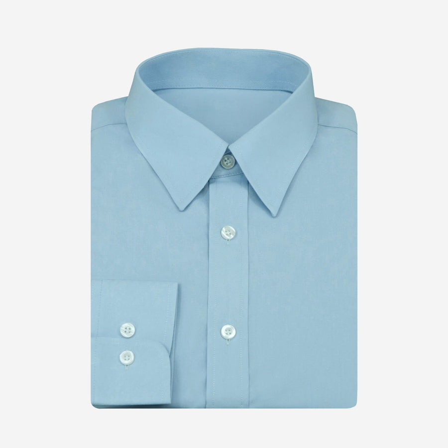 Solid Blue Shirt
