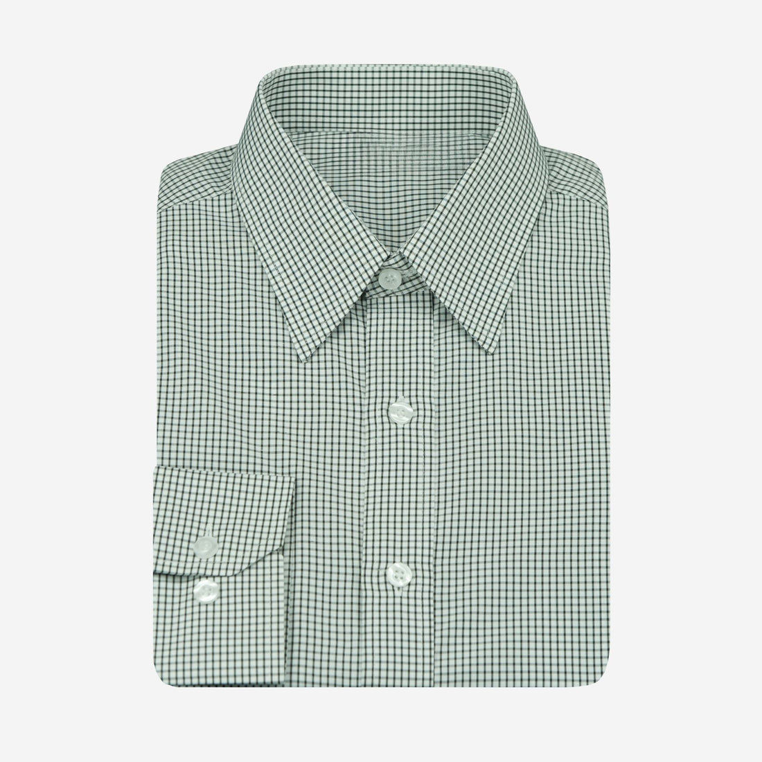 Grey Mini Check Shirt