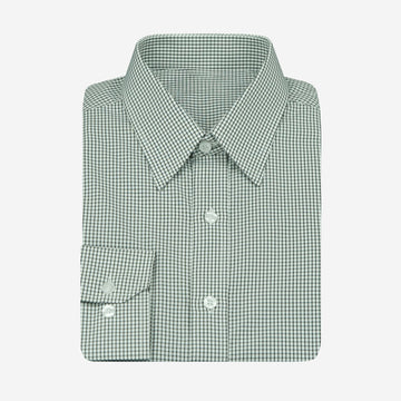 Grey Mini Check Shirt