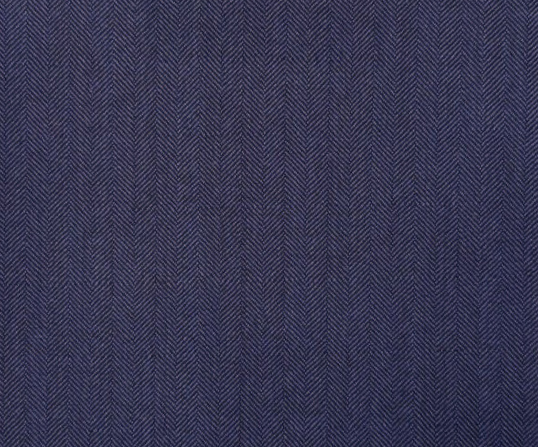 Medium Blue Herringbone