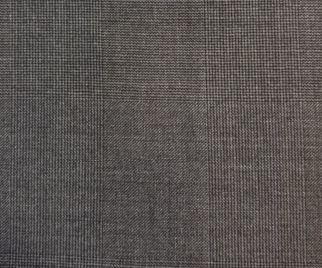 Vitale Barberis Canonico Perennial Super 110's- Medium Grey Check