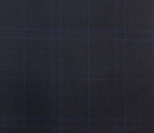 Navy W/Blue Windowpane