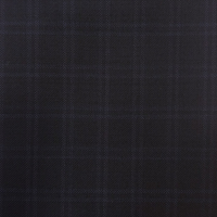 深海軍藍色迷你格紋