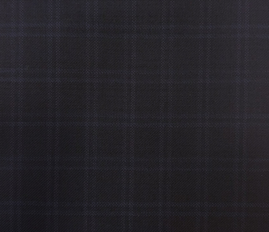 Dark Navy Mini Check