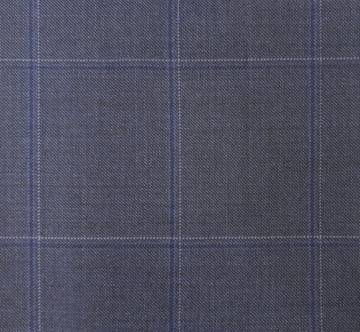 Medium Blue Windowpane