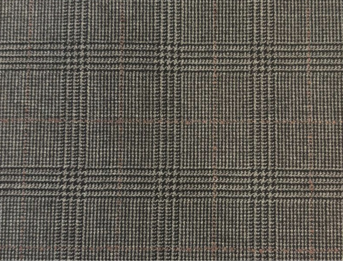 Medium Grey W/Red Check