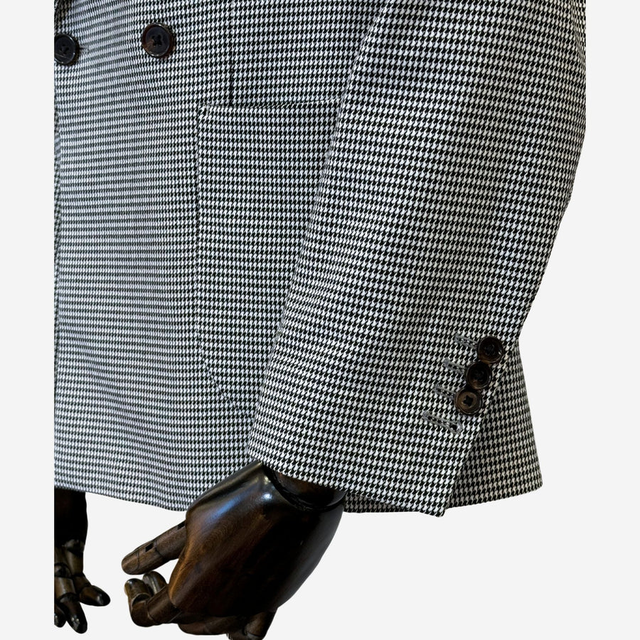 Houndstooth Cotton Jacket