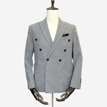 Houndstooth Cotton Jacket