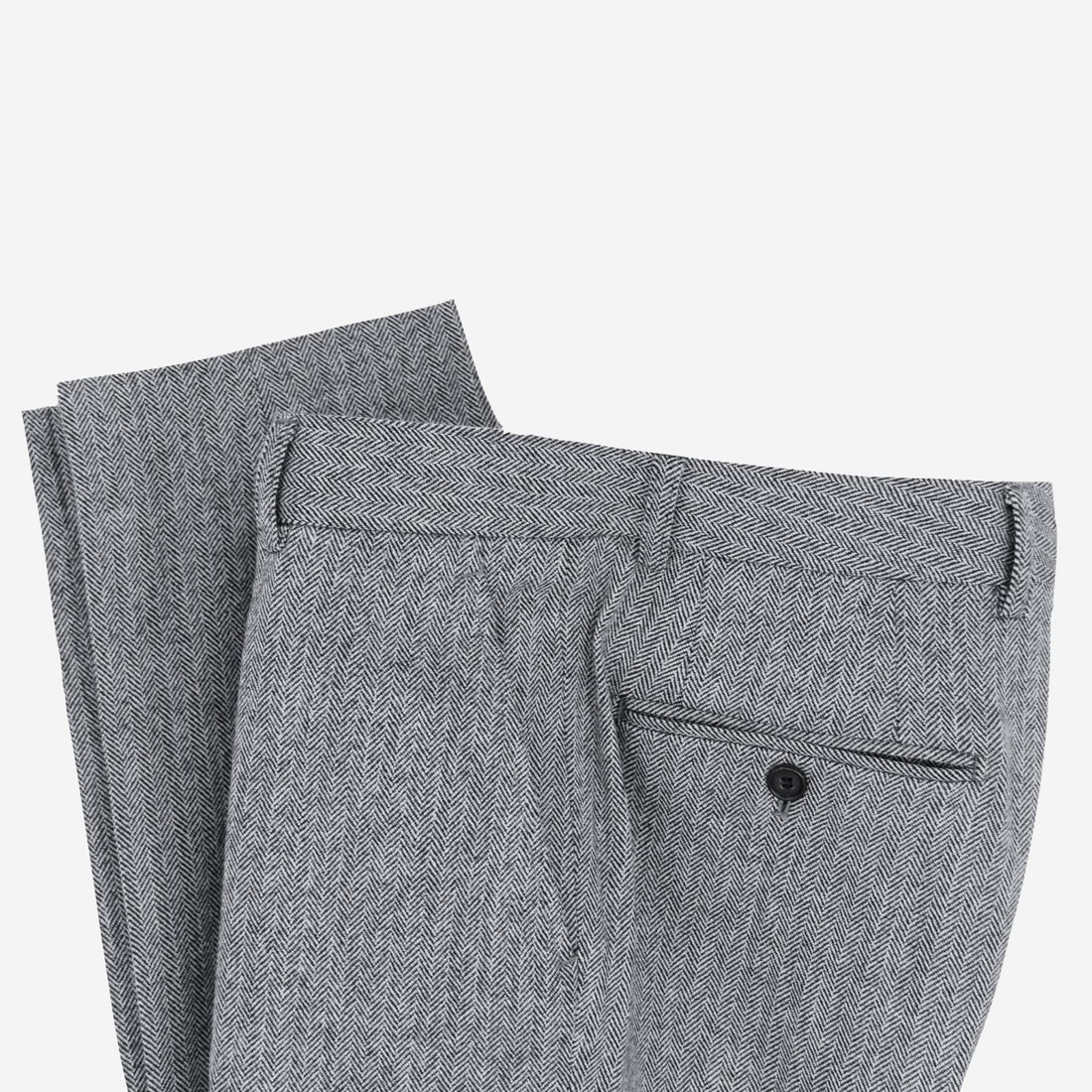 Herringbone Strappy Pants