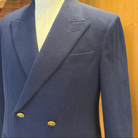 Guabello K-Easy Double Breasted Jacket with Pure Bronze Buttons