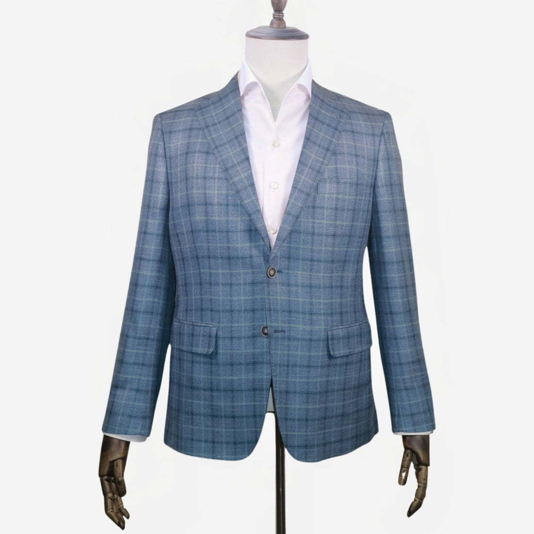 Mazoni 100% Bamboo Teal Jacket