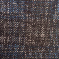 棕色配藍色玻璃窗格紋