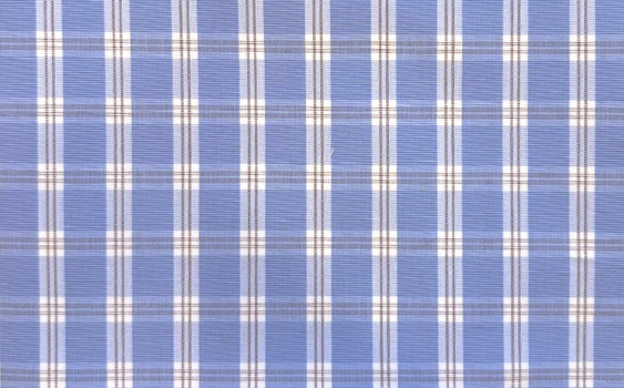 Blue W/Brown Windowpane