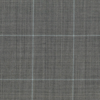 淺灰色配藍色格紋