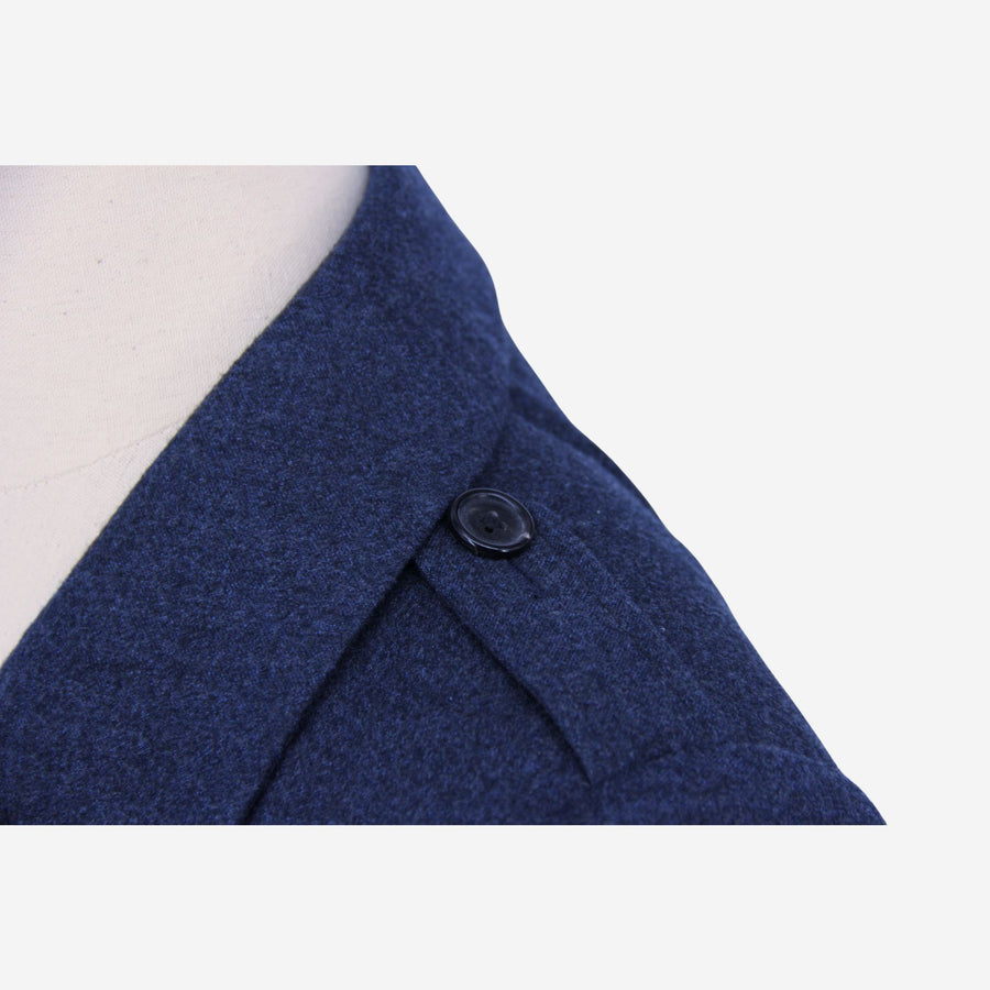 Wool Flannel Overcoat