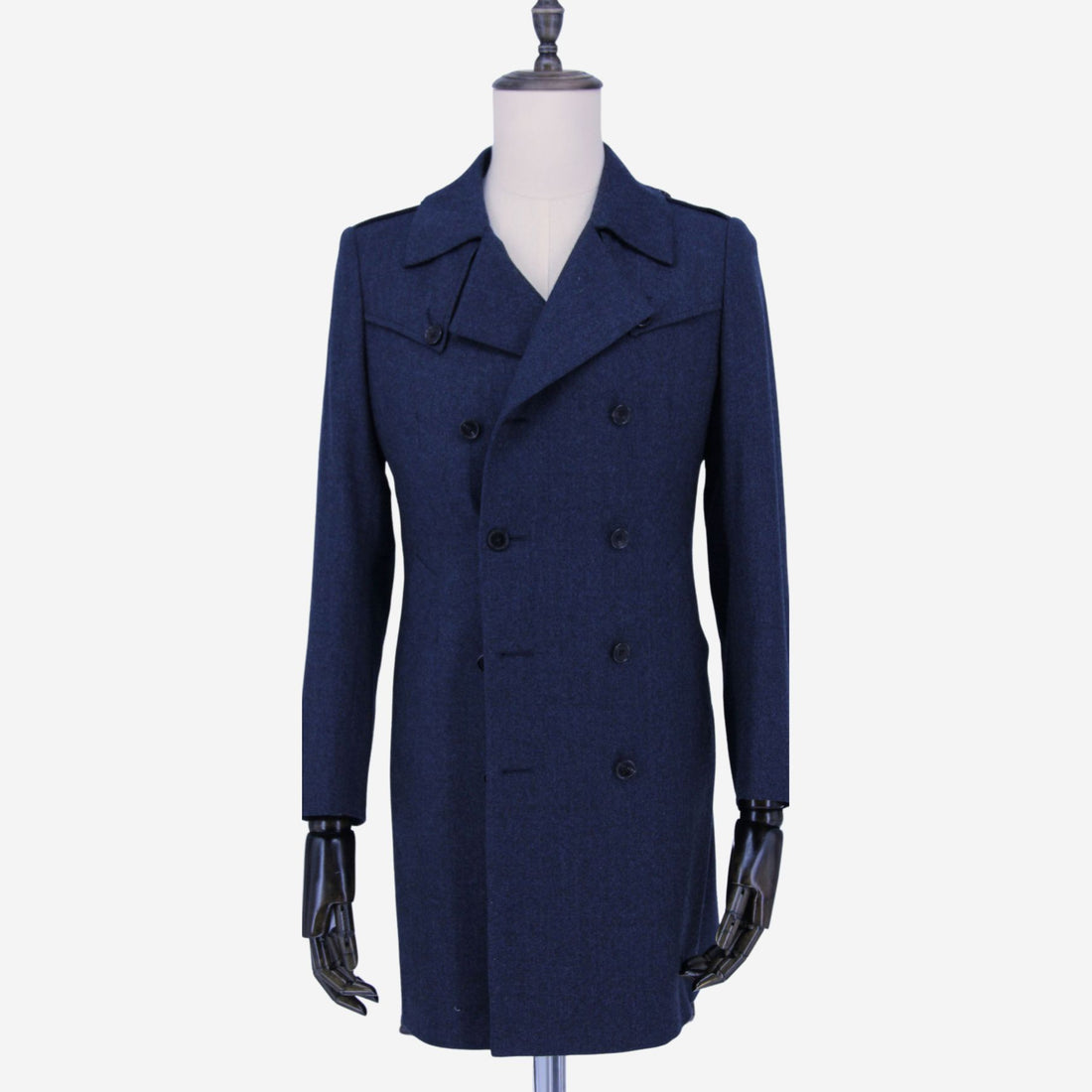 Wool Flannel Overcoat