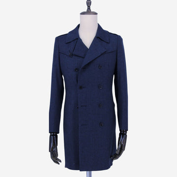 Wool Flannel Overcoat