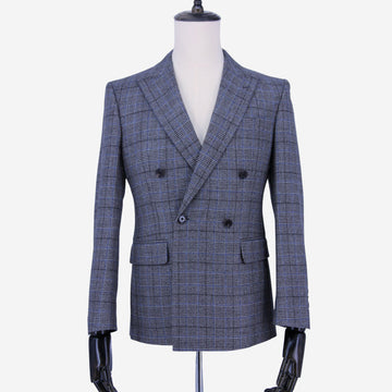 Glen Check Tweed Jacket