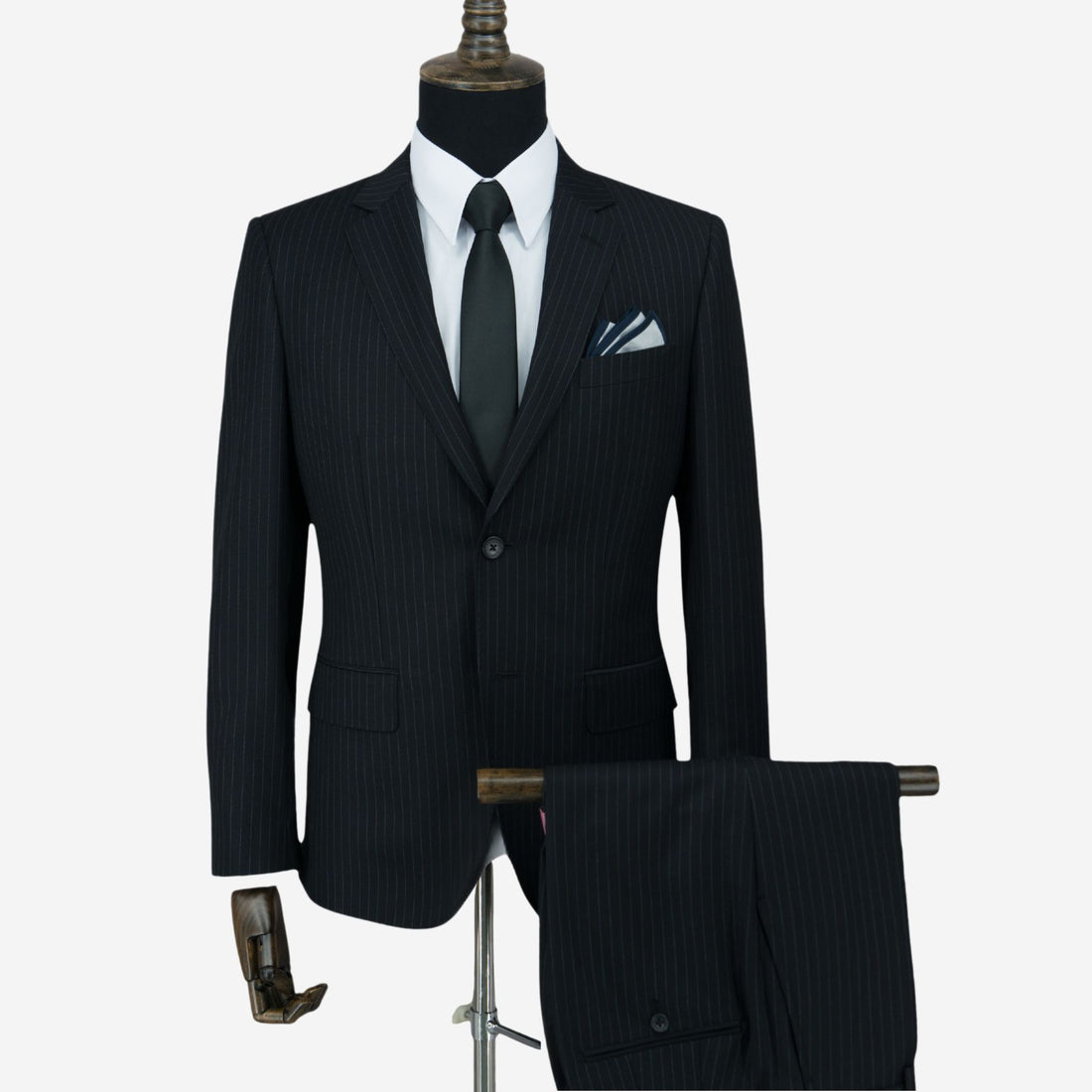 Pinstripe Suit