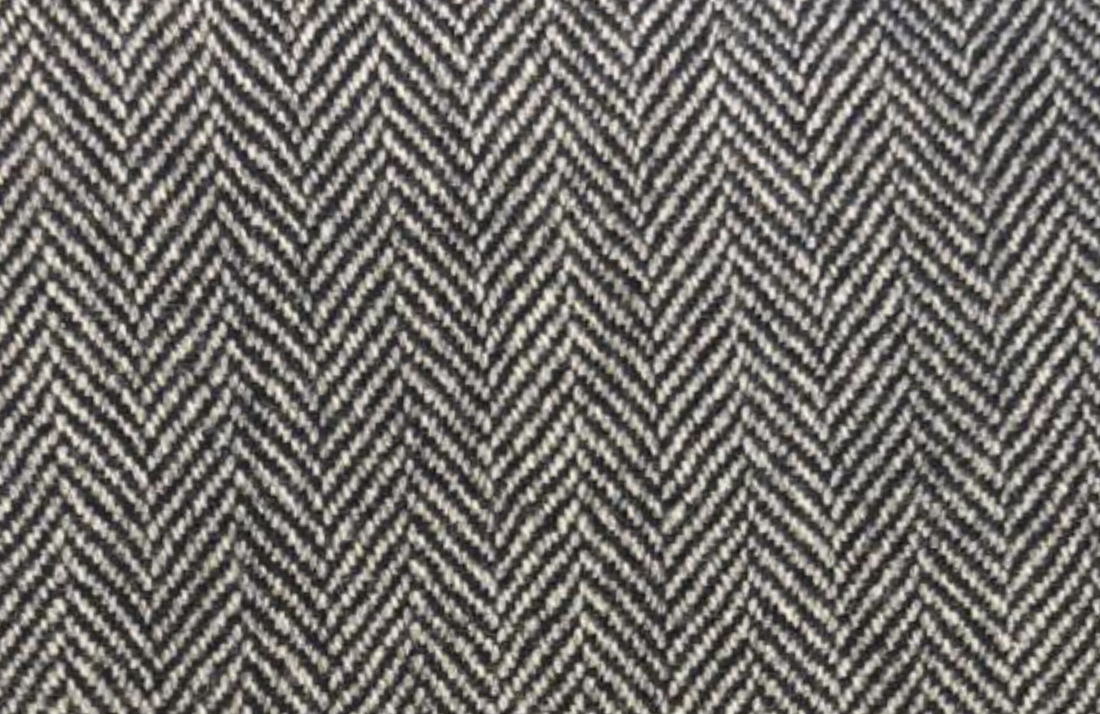 Huddersfield- Light Grey Herringbone