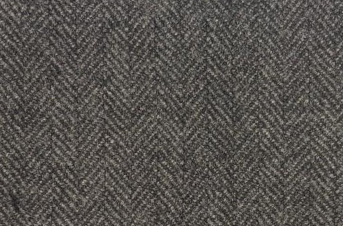 Huddersfield- Medium Grey Herringbone
