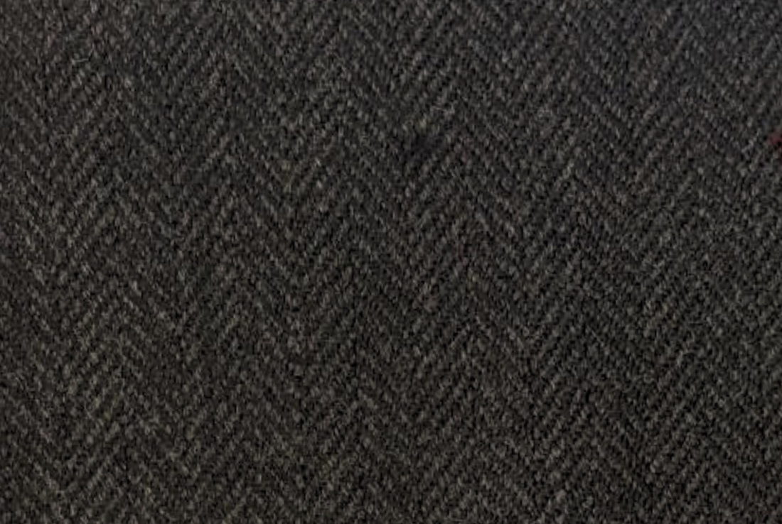 Donnegal Huddersfield- Dark Grey Herringbone