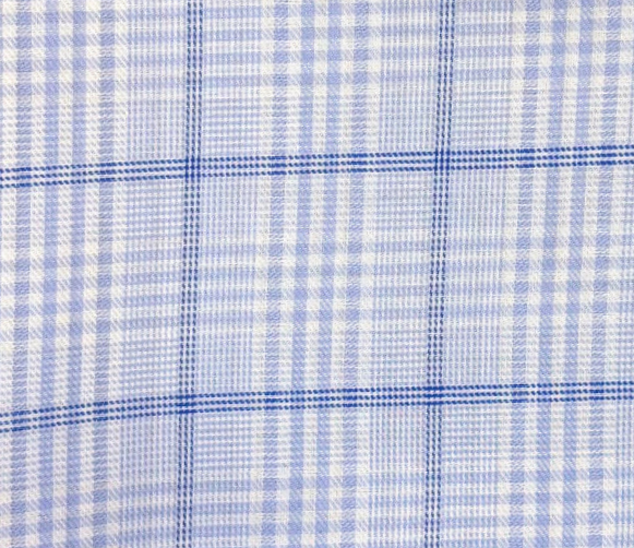Sky Blue W/Navy Check