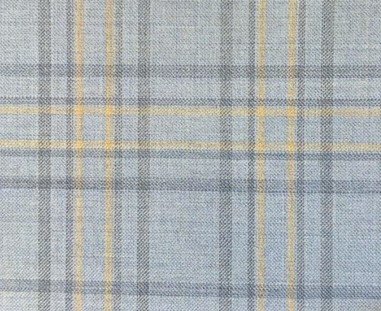 LIght Blue W/Yellow Check