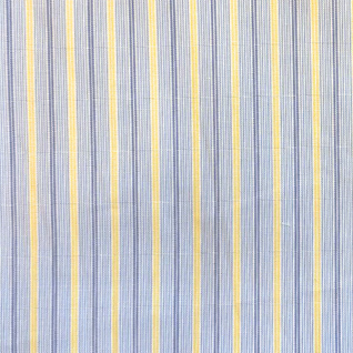 Yellow W/Navy & Blue Multi Stripe