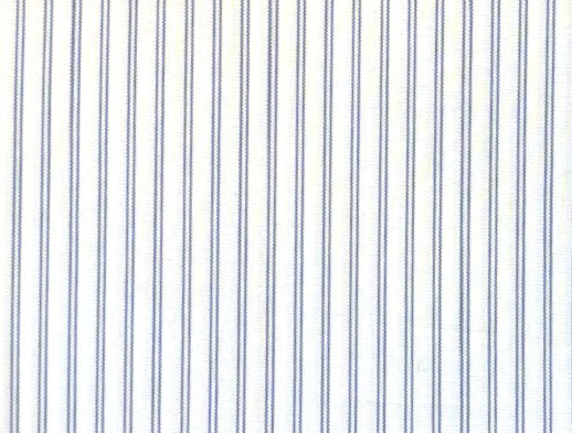 White W/Navy Thin Stripe