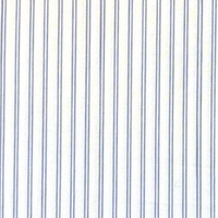 White W/Navy Thin Stripe