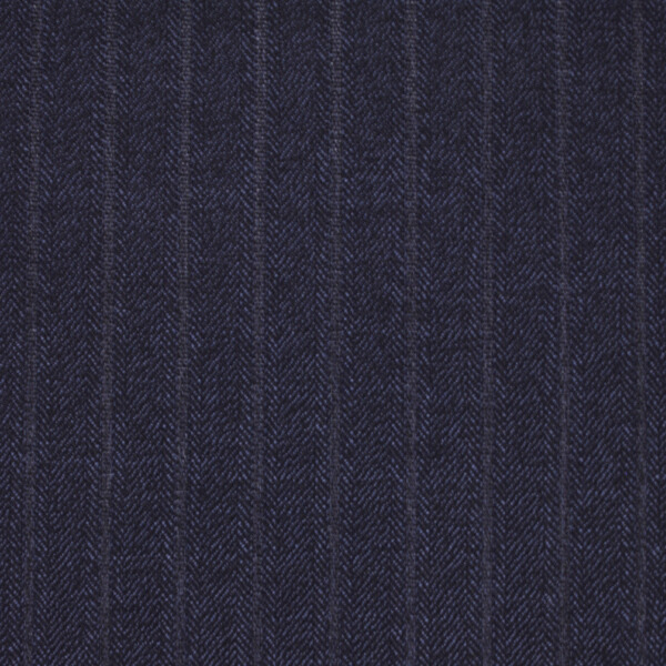 Fancy Greyish Blue Self Stripes